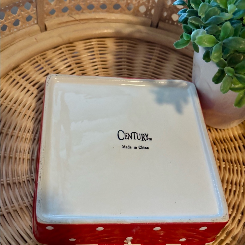 ceramic Santa napkin holder - Picture 4 of 4